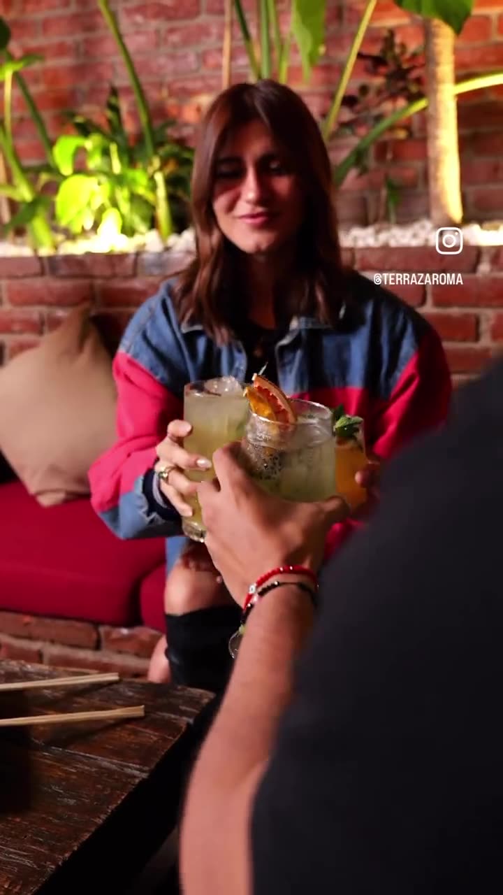 Video de bebidas para Terraza Roma